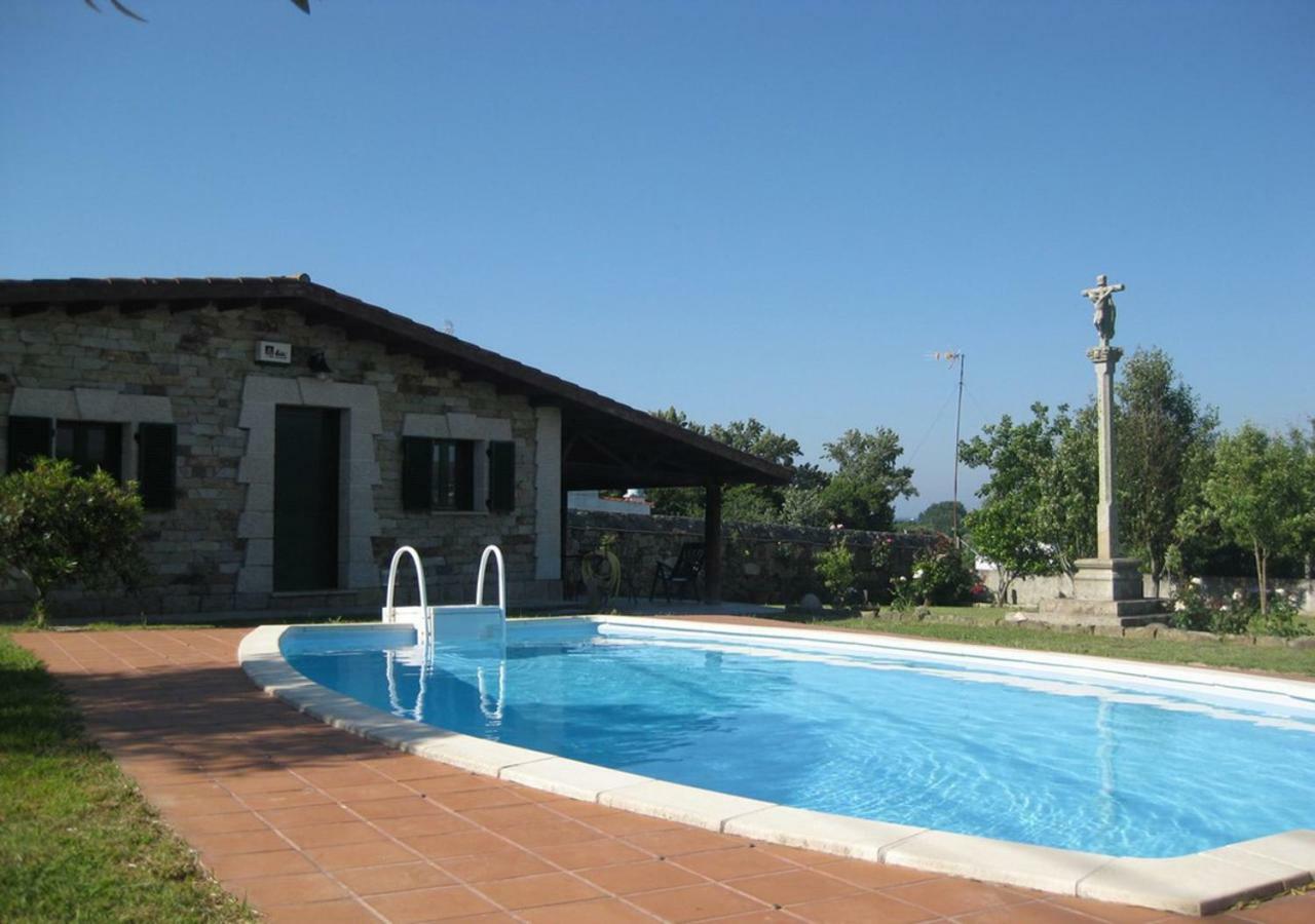 Casa Rustica Piscina, Apartadino Pobra Do Caraminal Exterior foto